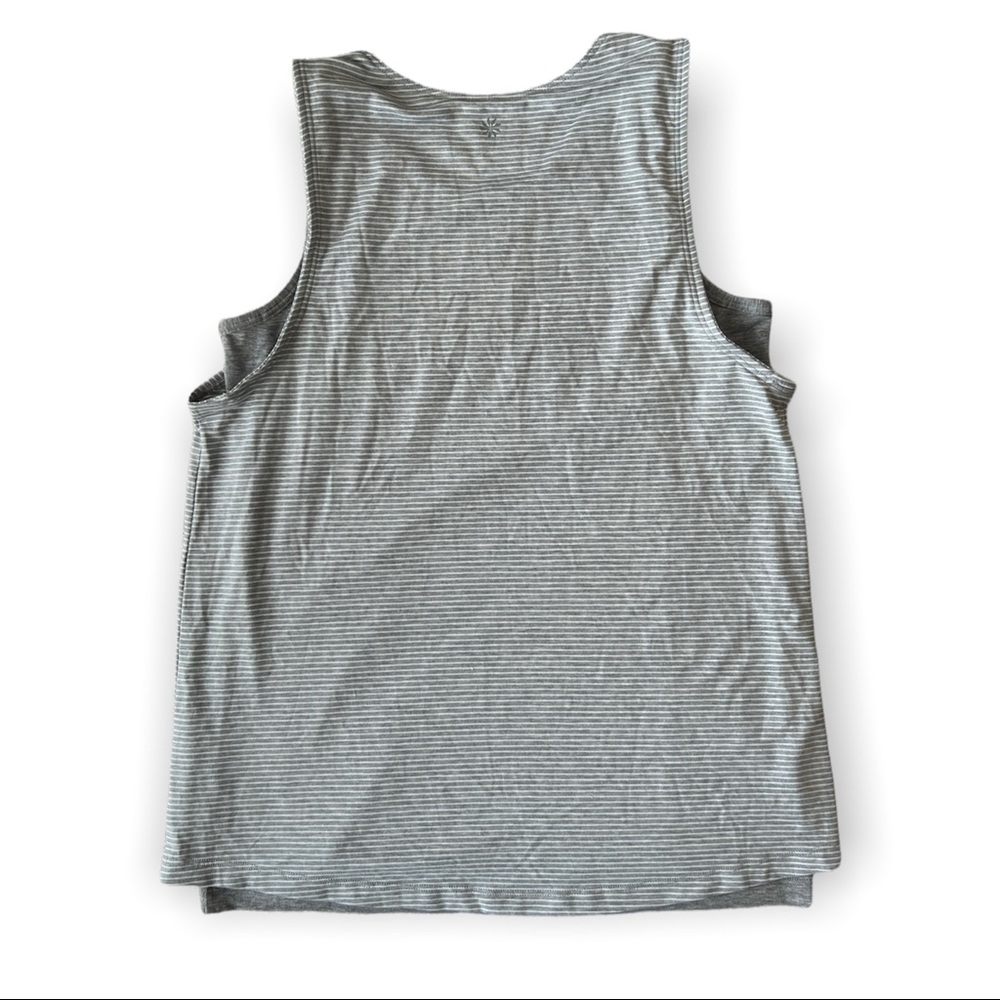 Athleta Girl • No Better Duo Double Layer Gray Tank • Size 16 - Picture 3 of 7